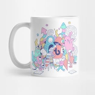 TB Doodle Art Mug